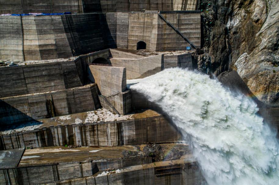 世界在建规模最大水电站——中国白鹤滩水电站